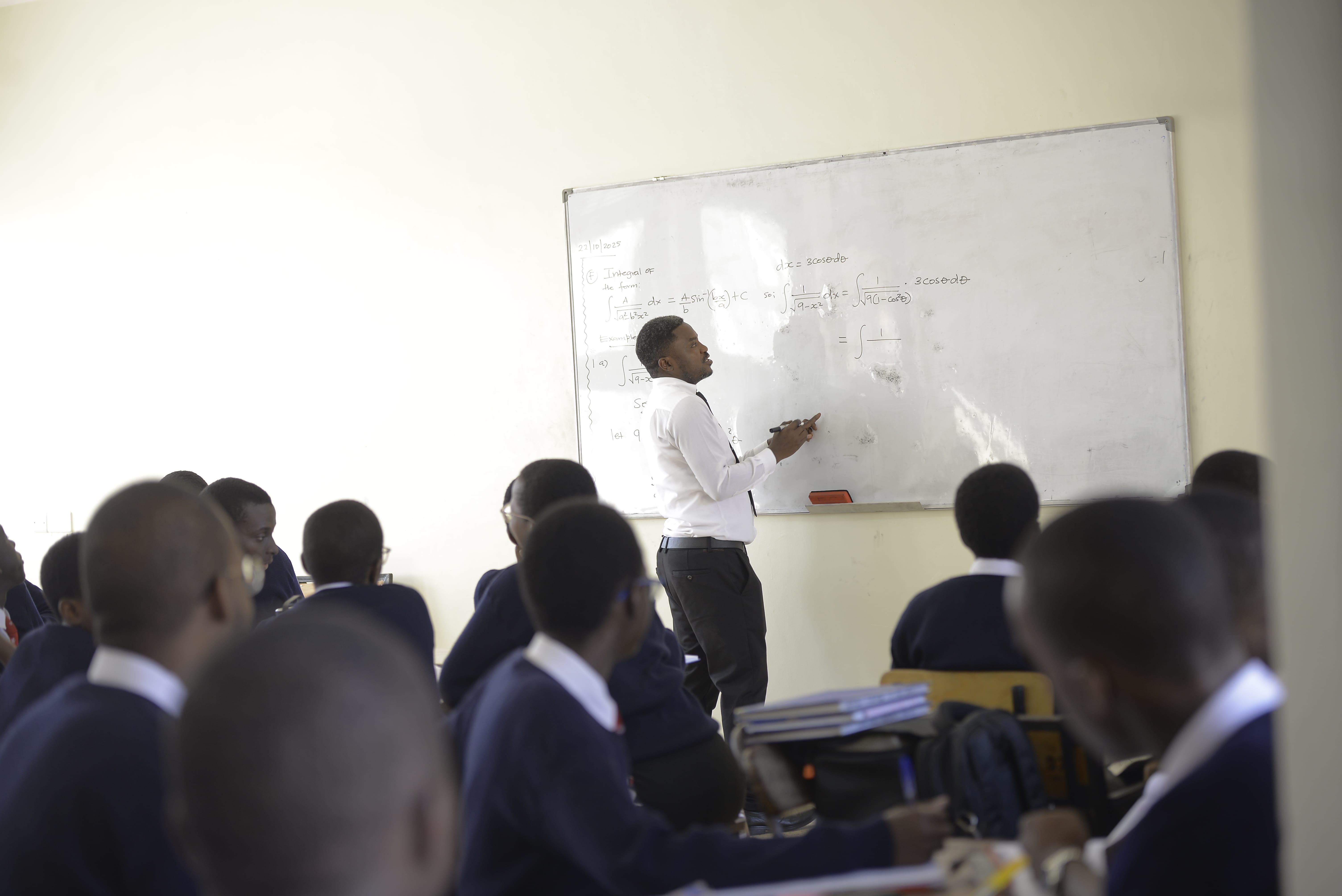 Students learning programming