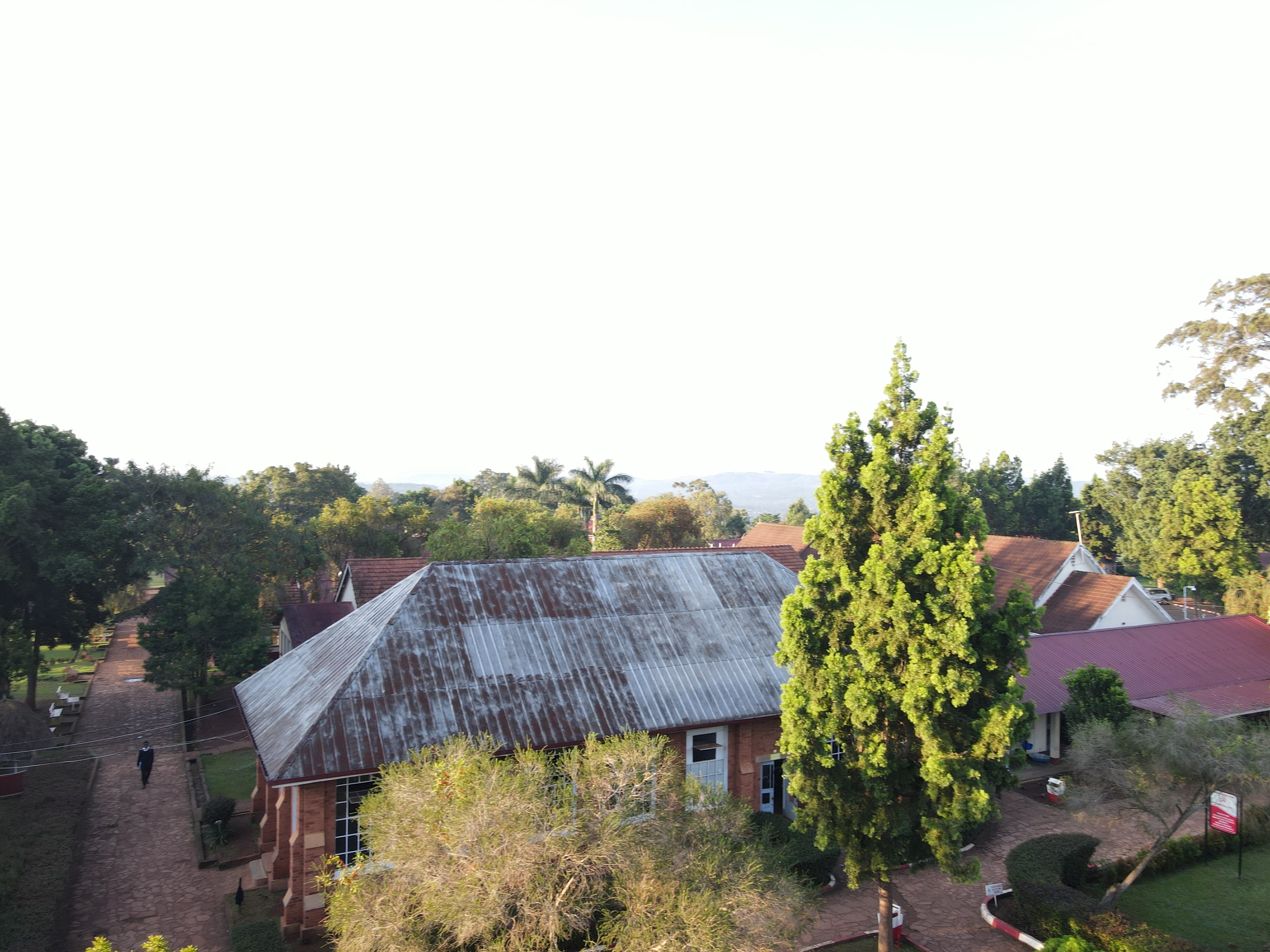 Students gathering for morning worship