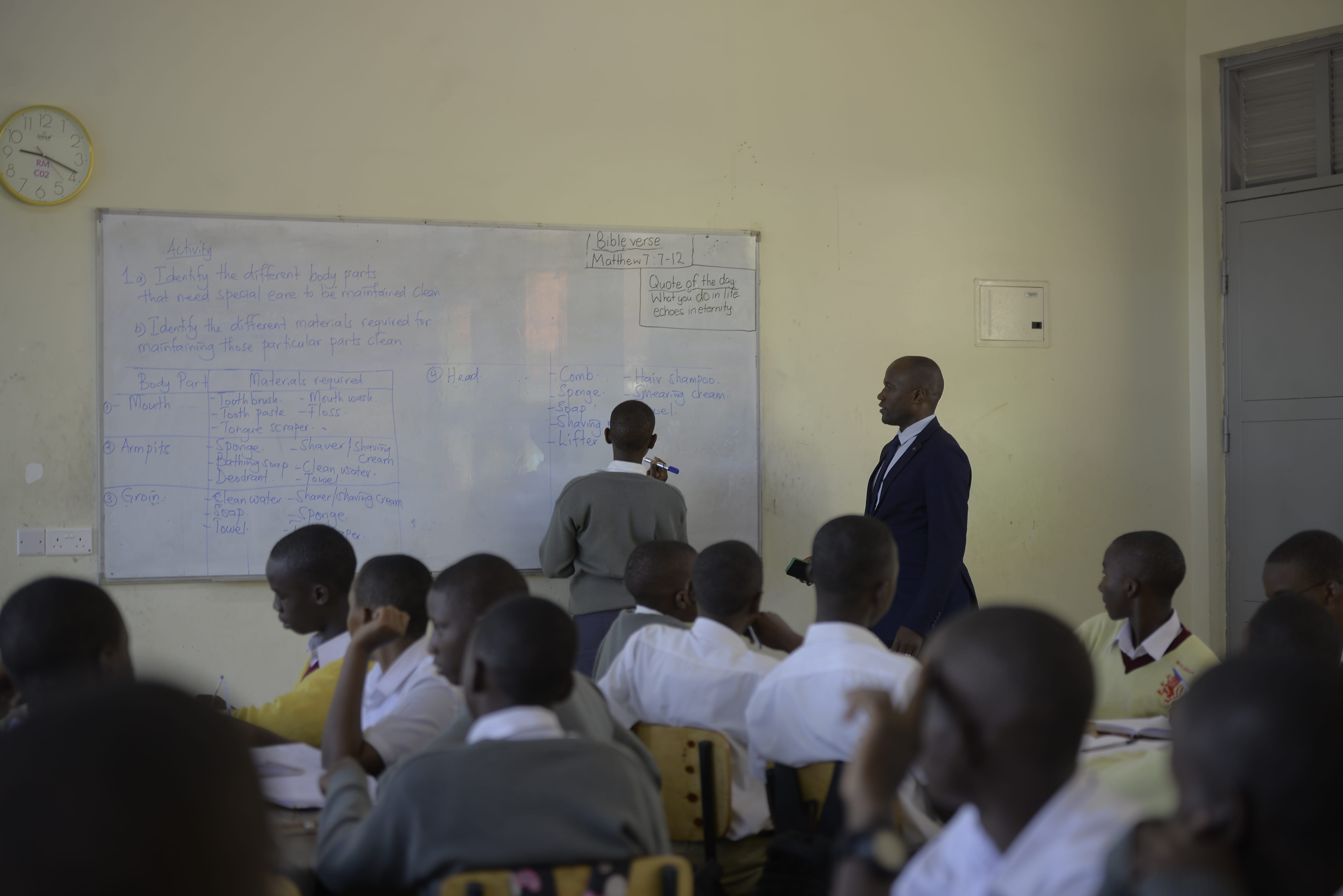 Students representing Budo at national and international debate competitions